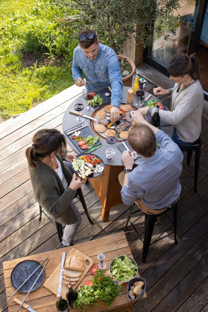 Gamme professionnel d'appareil de cuisson