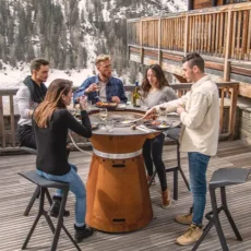 Table barbecue plancha FUSION