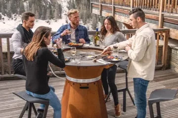 Table barbecue plancha FUSION