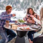 table brasero plancha magma