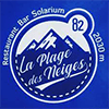 la plage des neiges