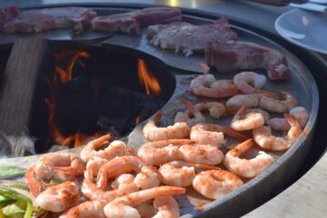 Nourriture table barbecue plancha ONCE